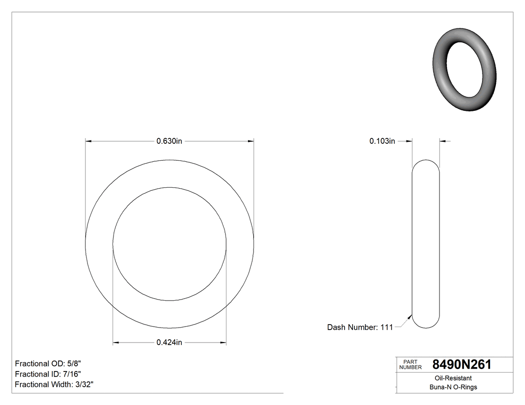 Technical drawing - 8490N26